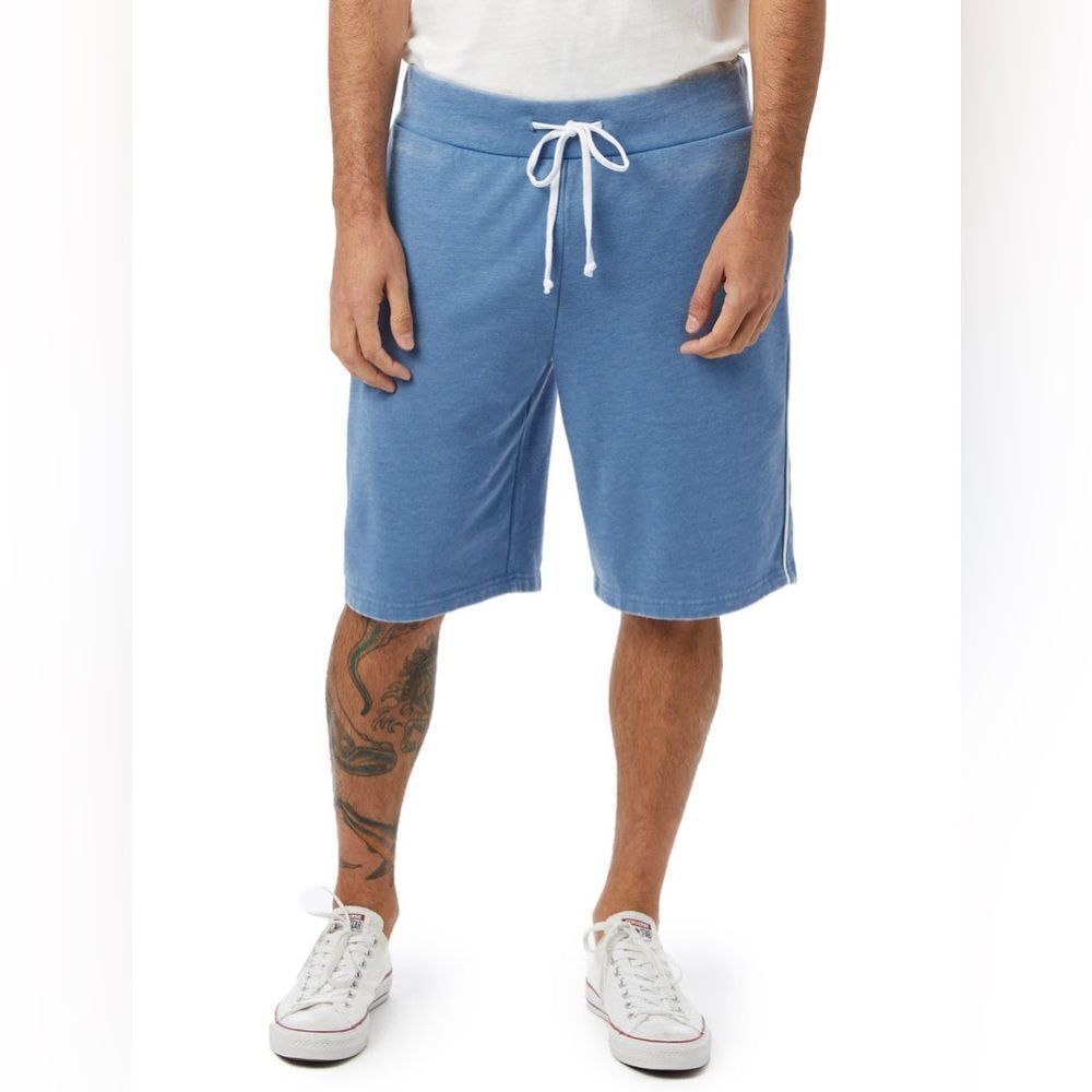 Alternative Apparel Mens Size Small Throwback Burnout French Terry Shorts NEW
